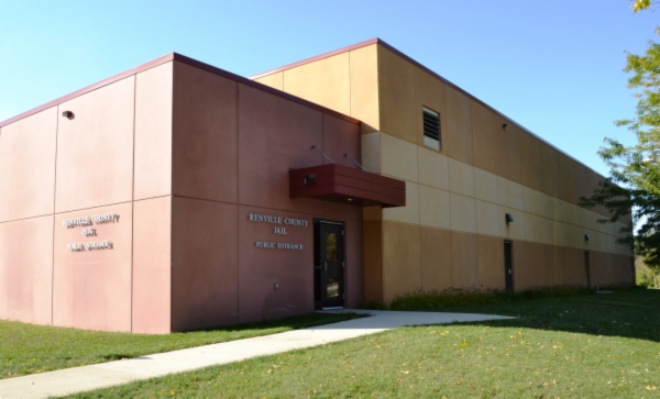 Renville County Jail Building Entrance