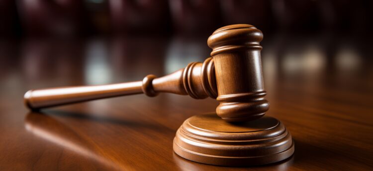 Wooden gavel