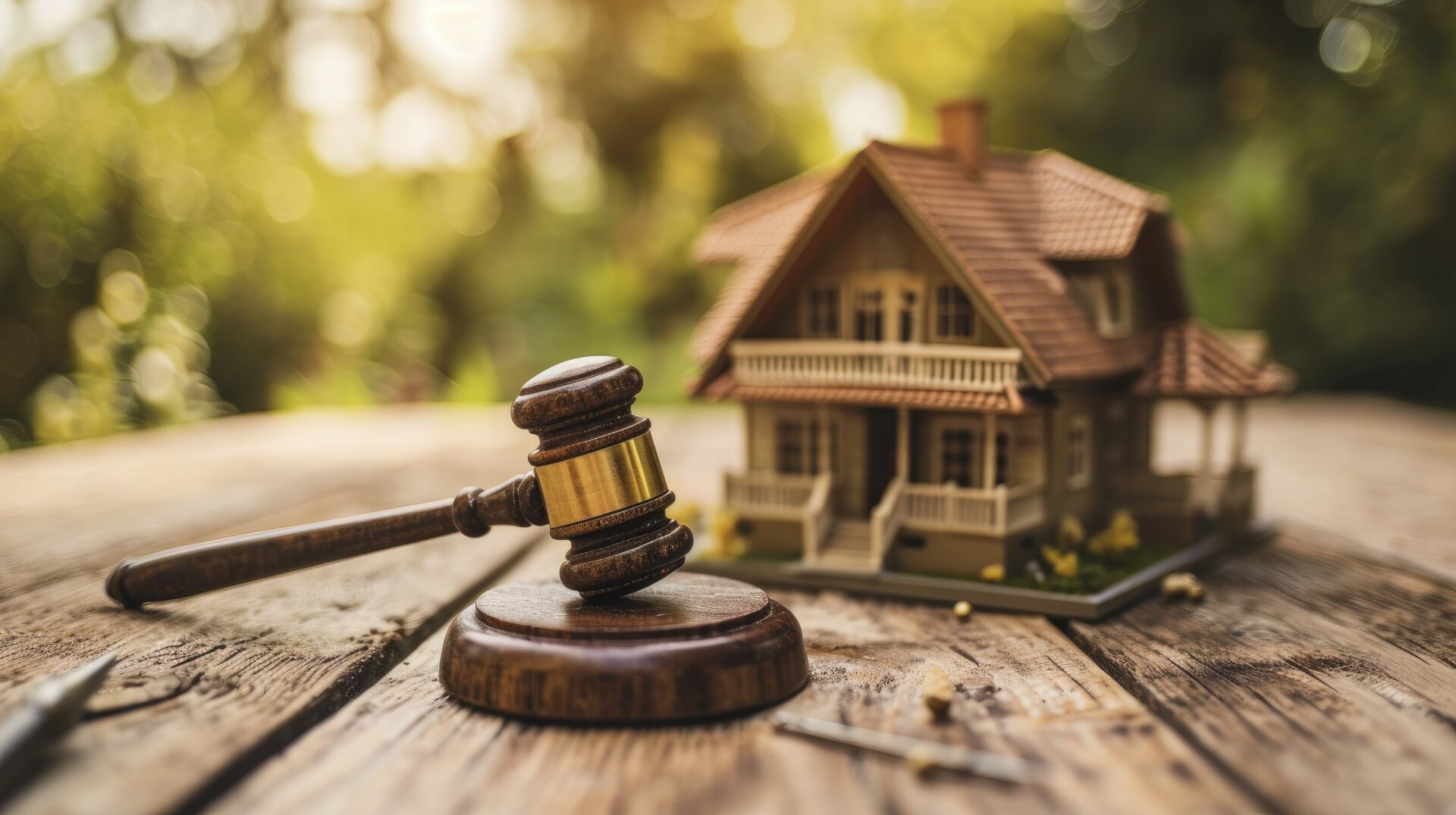 Gavel and House